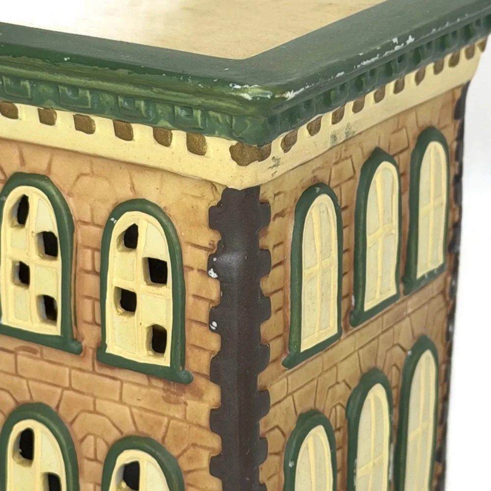 FTD Christmas Ceramic Village Clothier Building